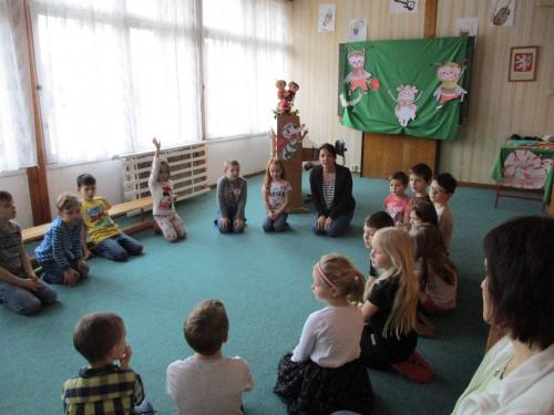 Návštěva předškoláků v ZŠ