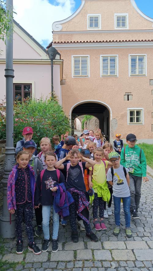 Návštěva chovatelského kroužku ZŠ Domažlice Komenského a pokusy s fixy