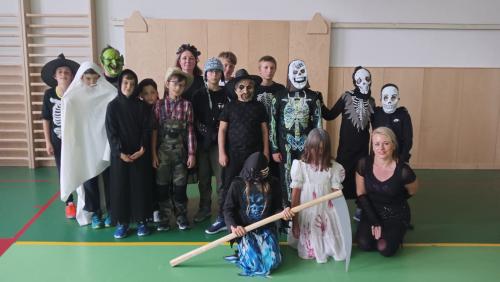 Halloween v 5. ročníku