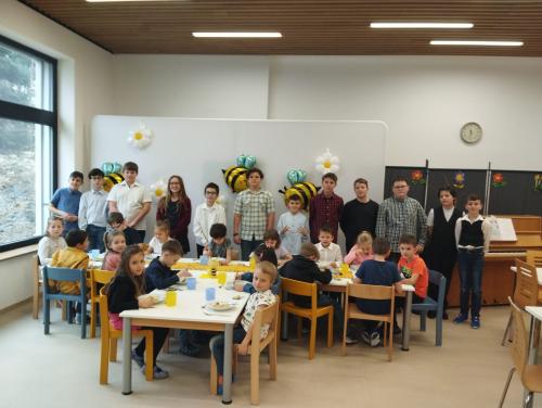 Slavnostní oběd žáků 1. ročníku