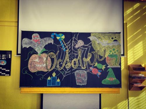 Halloween v 5. ročníku