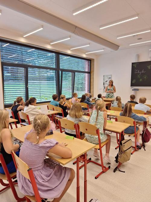 První den v nové škole