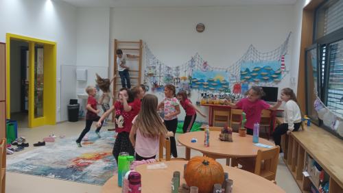 Říjnové aktivity oddělení A