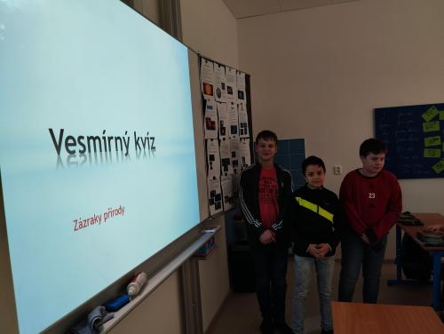 Zázraky přírody na téma "VESMÍR"