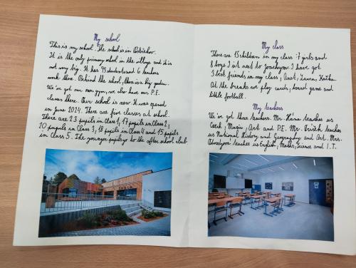 Píšeme o naší škole a třídě