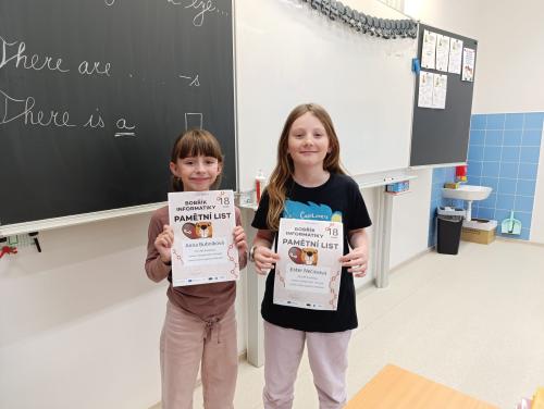 Vítězky Ester Nečasová a&nbsp;Anna Bubníková dosáhly 183&nbsp;bodů.