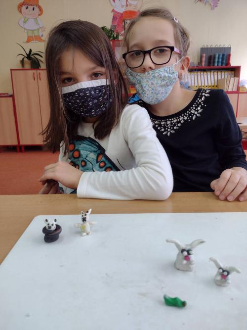 Pohádkové postavičky z modelíny (pracovní činnosti 2. ročník) 5.2.2021